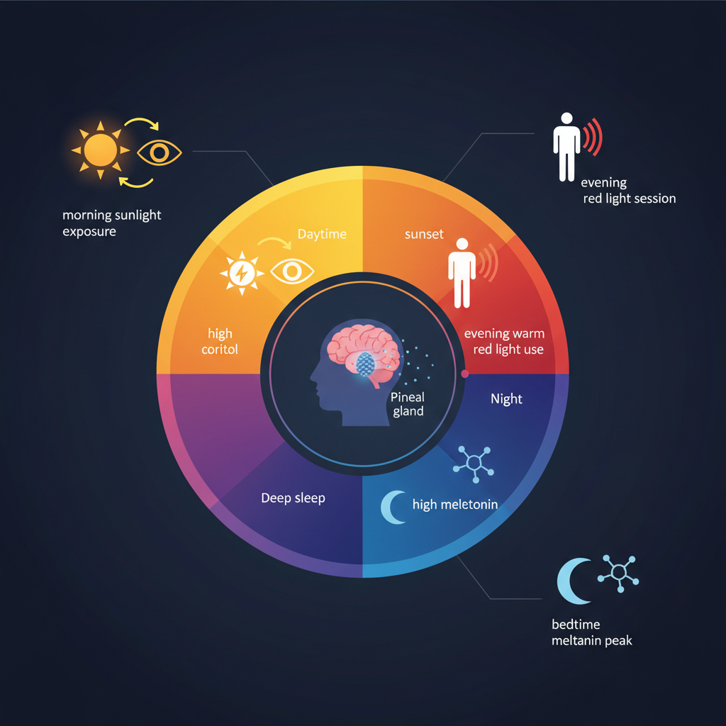 藍光毀睡眠、紅光助好眠！研究揭示褪黑素水平差距的秘密