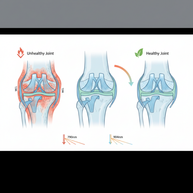 膝蓋不適有新選擇?2025 年隨機對照研究:紅光照護對骨關節不適的正向觀察