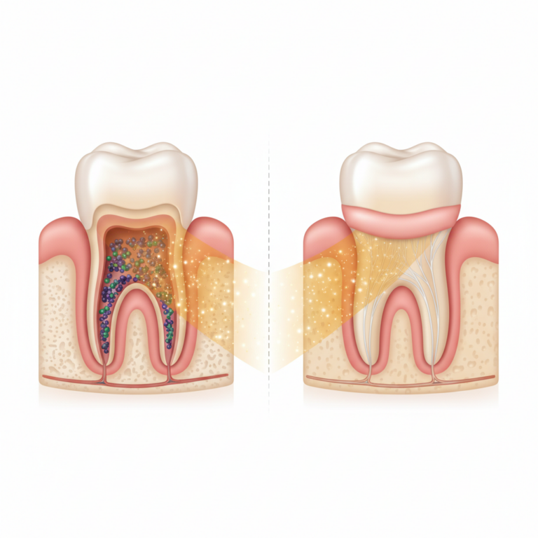 牙周保健新方向？2024-2025 研究觀察：紅光照護輔助牙齦修復與口腔舒緩
