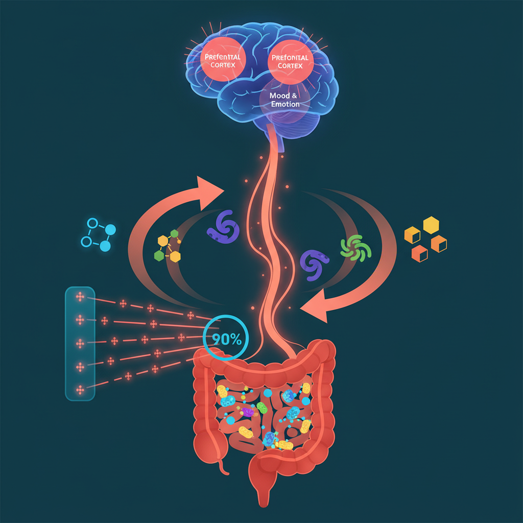 用紅光照肚子能調節腸道？2025 年「光生物組學」研究顛覆你對腸道健康的認知