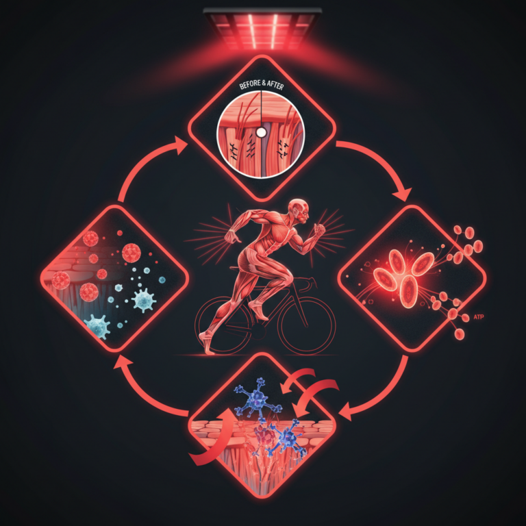 紅光照護提升運動表現！從中國運動員到 2025 最新統合分析，紅光運動恢復的完整科學