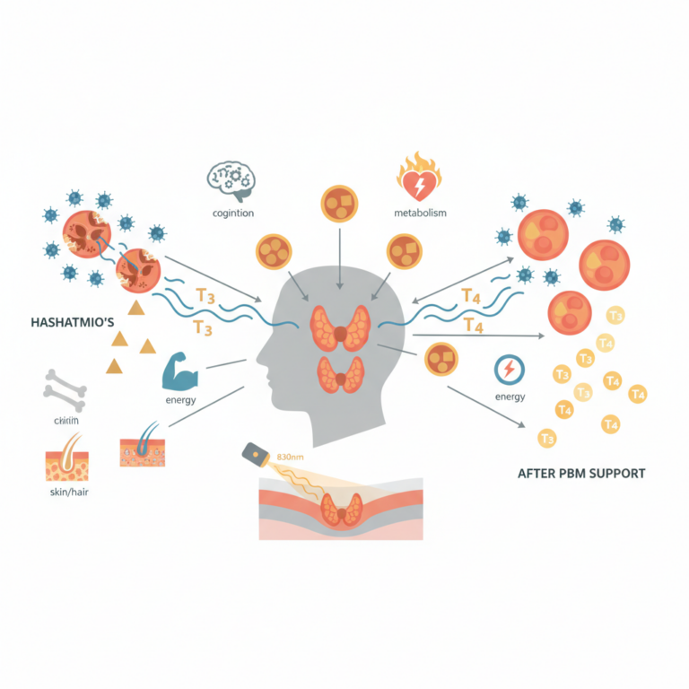 甲狀腺功能不足有新解？研究揭示：紅光照護可能幫助橋本氏甲狀腺狀況患者恢復甲狀腺功能