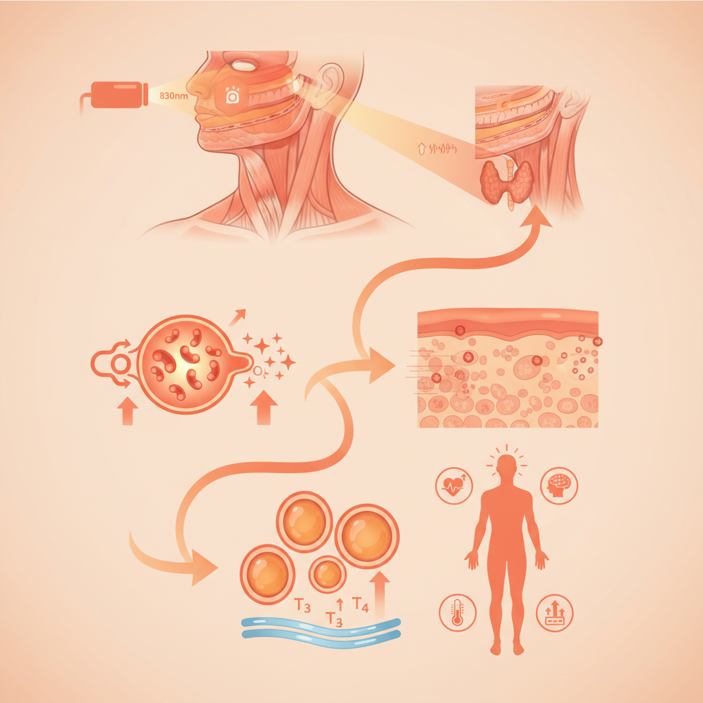 甲狀腺功能不足有新解？研究揭示：紅光照護可能幫助橋本氏甲狀腺狀況患者恢復甲狀腺功能
